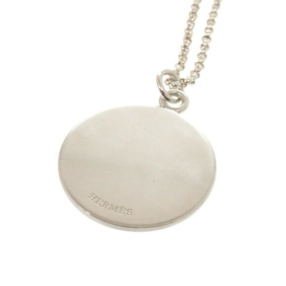 HERMES Silver Necklace - Picture 6 of 8